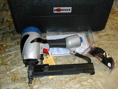 New concrete t nailer nail gun w/case spotnails