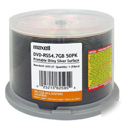 New maxell 8X dvd-r media 635127