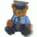 Animated singing - police teddy bear sings 