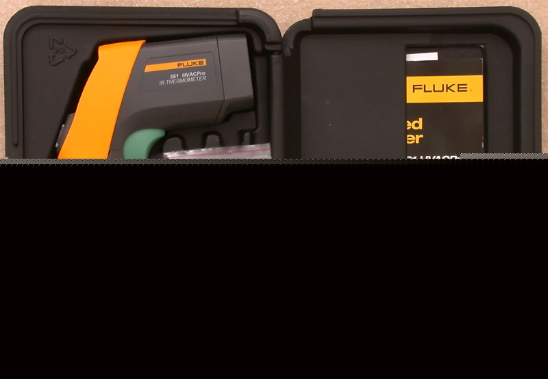 Fluke 561 hvacpro ir thermometer, mint temp gun
