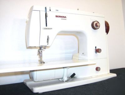 Heavy duty bernina 807 free arm sewing machine no res
