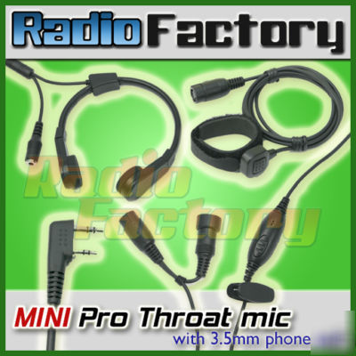 Mini pro throat mic for lt-3288 kg-669 kg-UVD1 69E99K