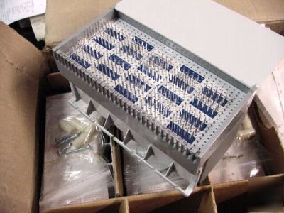 New telect st'd. vf terminal blocks p/n 425-0000-040 