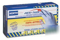 North dexi-task LA049IND nitrile gloves (qty 1 box)