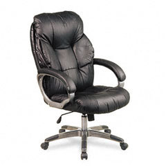 Office star executive leather series highback chair
