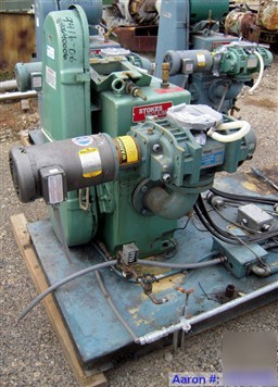 Used-stokes model 212H-11 microvac vacuum pump. rated 1