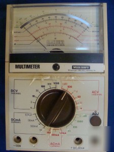 Vintage workshops mutlimeter plus accessories manual