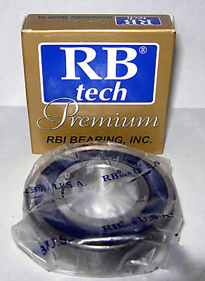 (10) 6206-2RS premium abec-3+ ball bearings, 30X62 mm