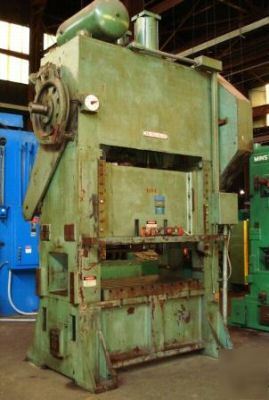 150 ton federal #S2-150-60-36 stamping press, 1978