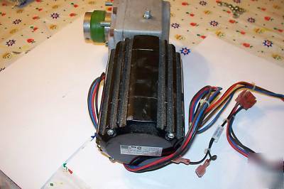 Bodine right angle gear motor 220 1 phase 8 rpm 