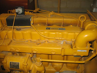 Caterpillar 165KW generator diesel slighty used