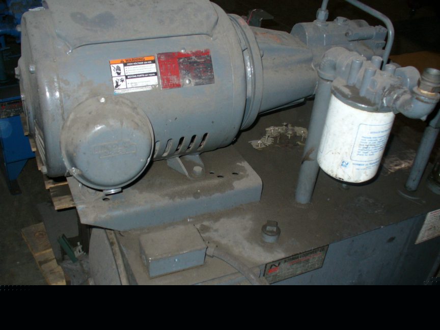 25 hp norman equipment hydraulic power unit 230/460 3PH