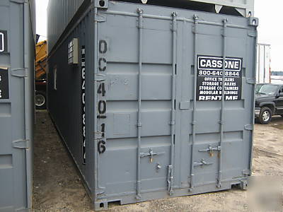 8' by 40' office container in excellent condition