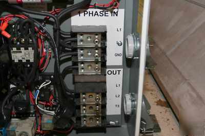 90HP kay phasemaster rotary phase converter