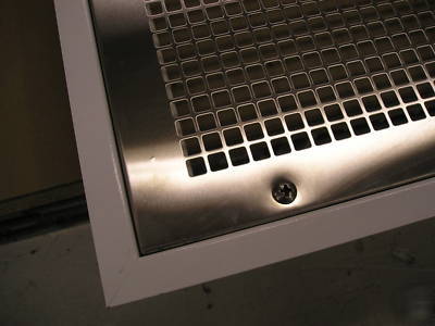 Atmos tech pre-filter housing grill cleanroom equipment