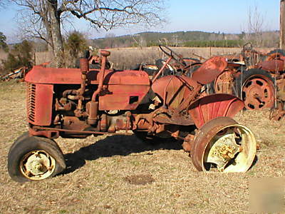 Ji case vac tractor for restoring