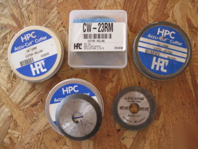 Lot 4 hpc cw-23RM cutter blades+1 jet cutter locksmith