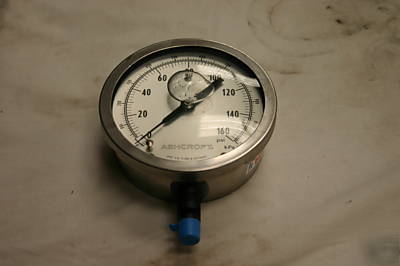 New ashcroft general services gauge size 4-1/2'' .