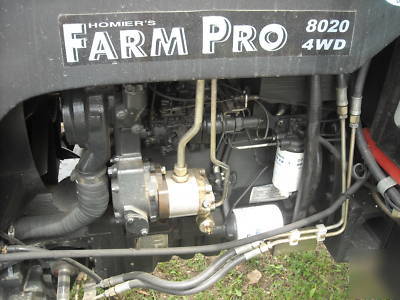 New farm pro 82HP cab tractor 4WD 