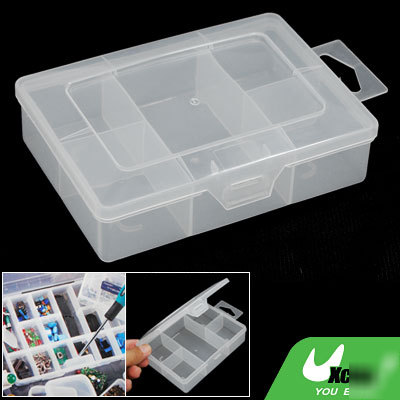Plastic electronic case kit components storage boxes