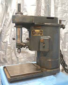 Sensitive drill press sigourney pratt & whitney m-100