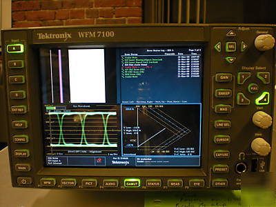 Tektronix WFM7100 -01, cps, dat, dde, hd, phy, sd, -01