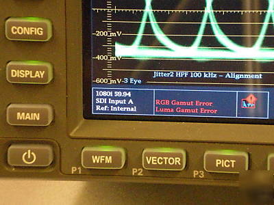 Tektronix WFM7100 -01, cps, dat, dde, hd, phy, sd, -01