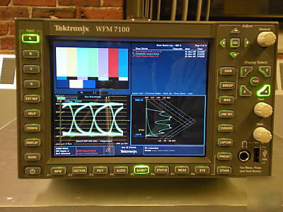 Tektronix WFM7100 -01, cps, dat, dde, hd, phy, sd, -01