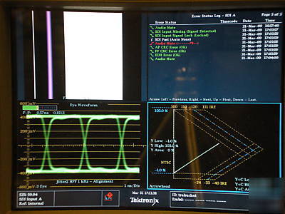 Tektronix WFM7100 -01, cps, dat, dde, hd, phy, sd, -01