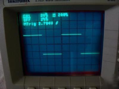 Tektronix tas 455 60 mhz oscilloscope w/probes 