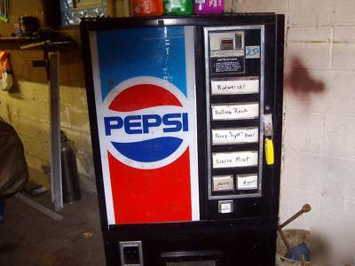 Dixie-narco pepsi vending machine