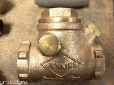 10 brass check valves â˜… crane jenkins flomatic watts 