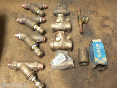 10 brass check valves â˜… crane jenkins flomatic watts 