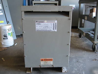 15 kva transformer pri 480V sec 208Y/120 3 ph dry type