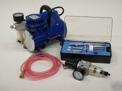 Accuspray airbrush / regulator kit