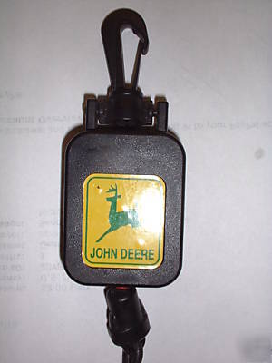 Cb faceplate sticker-john deere-fits any radio
