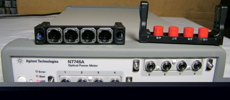 Hp agilent N7745A 8-ch optical multiport power meter