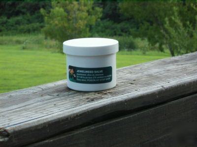 Jewelweed salve heals poison ivy in 3 days 5OZ jar 