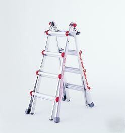 New 17 1A little giant ladder & platform with wheels tv