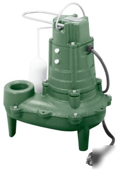 New zoeller sewage ejector qwik jon pump WM266 