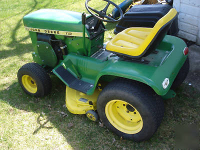 Rebuilt john deere 112 mower