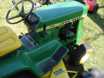 Rebuilt john deere 112 mower