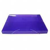 Superline purple translucent document file