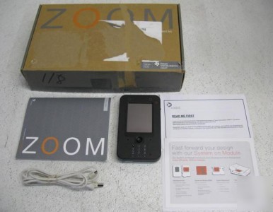 Texas instruments zoom mdk omap 3430 development kit