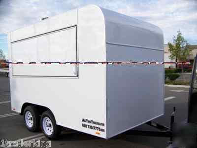 2010 enclosed event vendor catering concession trailer