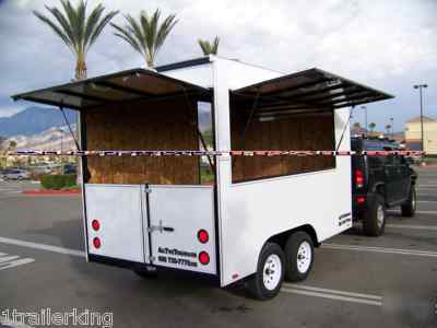 2010 enclosed event vendor catering concession trailer