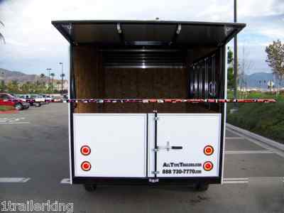 2010 enclosed event vendor catering concession trailer