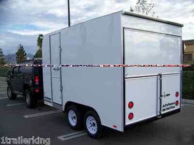 2010 enclosed event vendor catering concession trailer