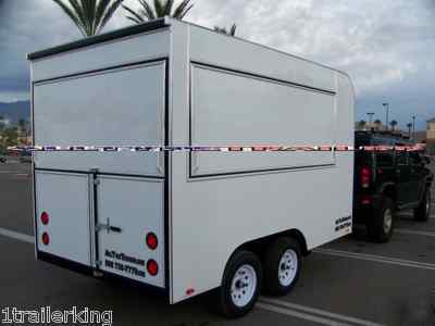 2010 enclosed event vendor catering concession trailer