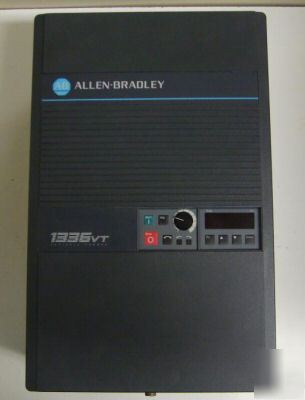 Allen bradley 1336 vt -B015 -ean -FA2 - L1 3PH ac drive